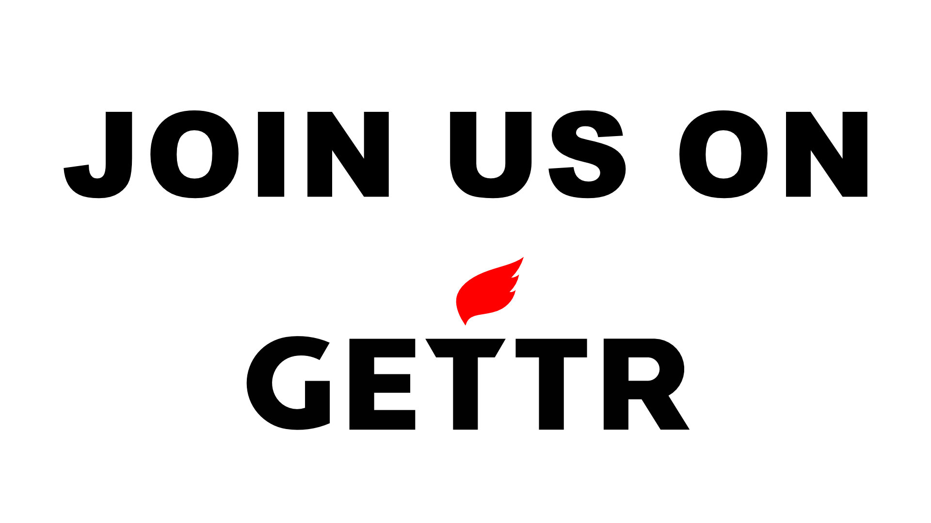 Join us on Gettr!